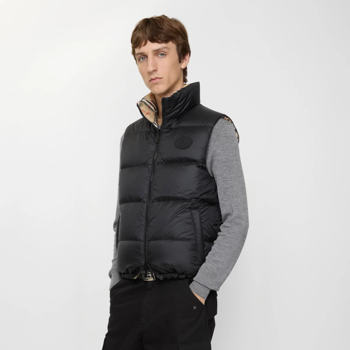 Burberry — Check sans manches — vignette 4